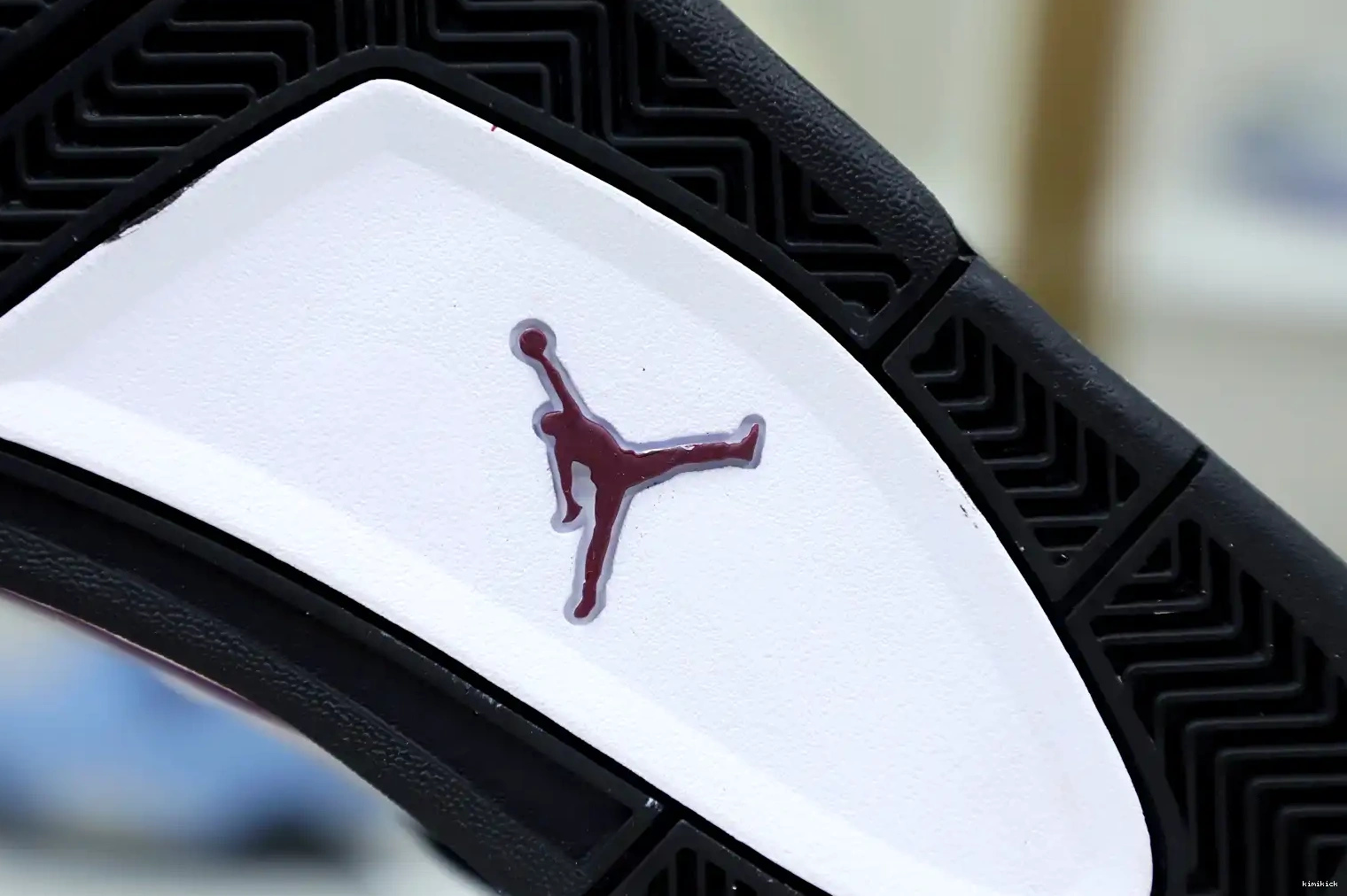 X AIR JORDAN PARIS JORDAN SAINT-GERMAIN Kimikick AIR RETRO 4 'BORDEAUX' 0611
